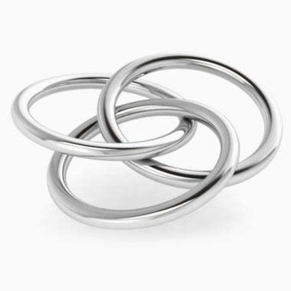 Krysaliis Other Silver Plated Ring Baby Rattle By Krysaliis